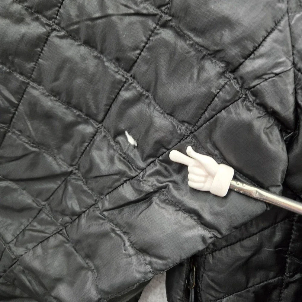 The North Face Men Jacket XL Black Nylon Polyester Puffer READ